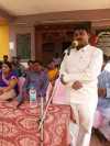 MLA Subash Gond addressing people on Engration of umerkote municipality